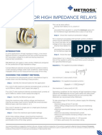 Metrosil Relays Datasheet PDF