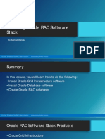 Installing Oracle RAC Software Stack