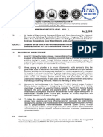 Memorandum Circular No 2018 1 Dated May 28 2018