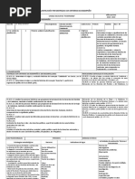 PD - Planificacion de Destrezas