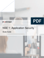 NSE 1: Application Security: Study Guide