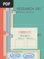 Research 101: Building On The Basics