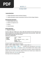 Modul Sub Query