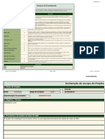 Modelo de Controle de Projetos em Excel