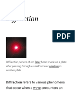 Diffraction: Diffraction Refers To Various Phenomena