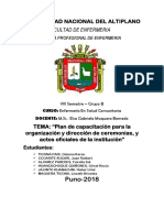 Plan de Capacitacion