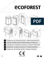 Manual Mantenimiento Estufa Pellets Paris