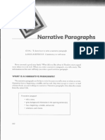 Eng 101 - Narrative Paragraphs PDF