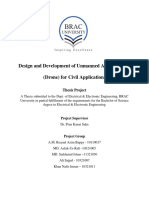 Design and Development of Unmanned Aerial Vehicle (Drone) For Civil Applications