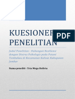 Kuesioner Penelitian