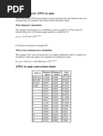 How To Convert AWG To MM: Wire Diameter Calculation