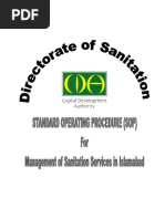 Sop Sanitation PDF