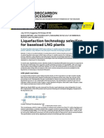 Liquefaction Technology Selection For Baseload LNG Plants