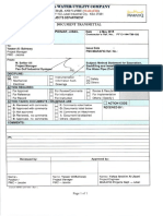 MS For Excavation and Backfilling of Underground Fire Water Pipe Line PGIS