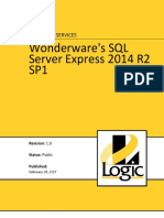 Wonderware's SQL Server Express 2014 R2 SP1: Logic Tech Services