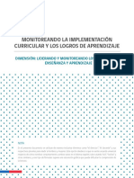 H6 Monitoreo de La Implementacion Curricular