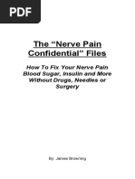 Nerve Pain Health Confidential Files