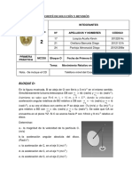 Ejercicio de Dinamica