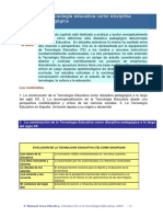 2 La Tecnología Educativa Como Disciplina Pedagógica