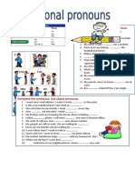 Personal Pronouns 58730