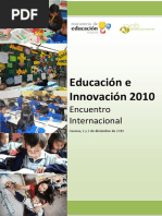 Lecturas 1 y 2. Educación e Innovación