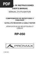 RP-050 Manual Promax