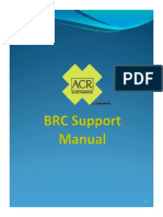 BRC Support Manual