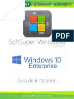 Guia Instalación Windows 10 Enterprise - Softsuper Venezuela