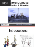 Basic Operations Distillation & Filtration: Dr. George Georgiadis PHD