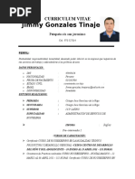 Curriculum Vitae Jimmy