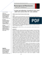 Processing and Utilization of Jackfruit Seeds, Pearl Millet and Soybean Flour For Value Addition