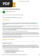 The Intel Assembly Manual - CodeProject