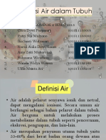 Distribusi Air Dalam Tubuh