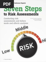 7 Step To Risk Assessment