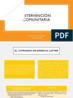 Psicologia Social Critica: Intervención Comunitaria