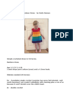 Rainbow Dress Ravelry