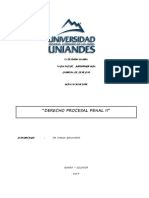 Materia Práctica Procesal Penal II