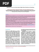 Refractive Errors in State Junior High School Students in Bandung