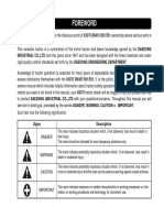 Kioti Daedong DK451 Tractor Operator Manual PDF