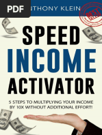 Speed in Come Activator