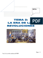 Tema 2 La Era de Las Revoluciones - GEO 4º ESO