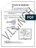 Thakur Institute of Aviation Technology: Synopsis: Microwave Landing System (MLS)