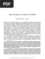 The Predatory Theory of Rule