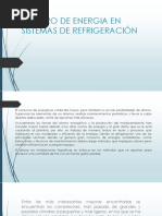 Ahorro de Energia en Sistemas de Refrigeración