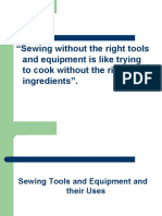 Sewing Equipment PDF