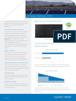 SunPower P19 Product Data Sheet