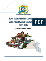 PDC Chanchamayo 2007-2016