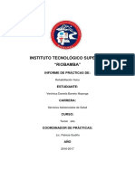 Informe Rehabilitacion Fisica