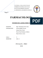 1° Informe Farmaco