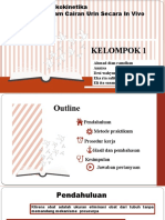 Praktikum Farmakokinetika Analisa Obat Dalam Cairan Urin Secara in Vivo Melalui Rute Oral